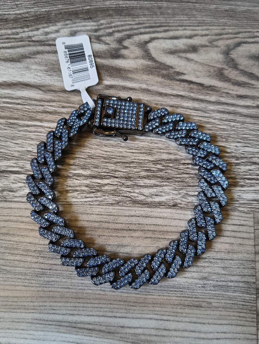 Invicta Elements Men's Drip Chain Bracelet, Blue Glacier (80895)